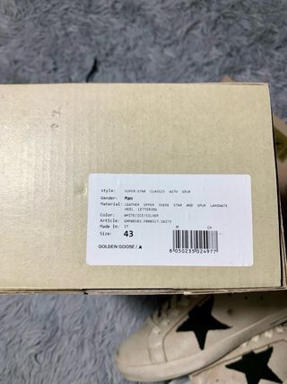 Golden Goose Sneakers Beige/Nero