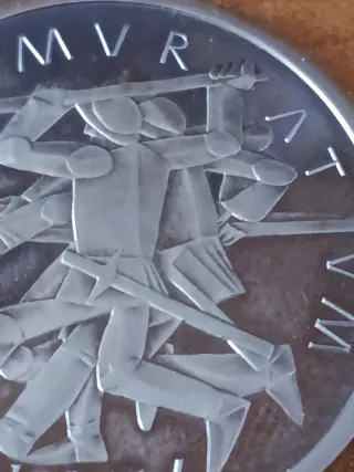 5 Francos Suiza 1976 Murten