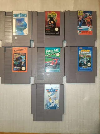 Cartuchos Nintendo NES PAL