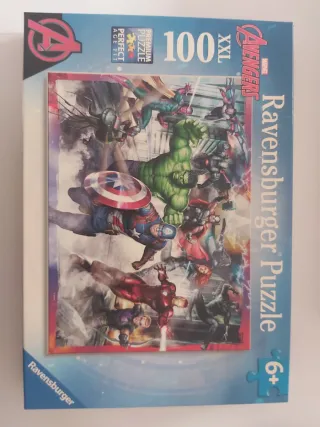 Lote Puzzles Ravensburger Avengers y París