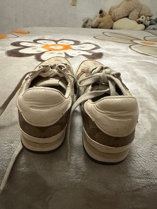 Zapatos Coach Beige y Marrón