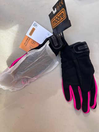 Guantes Moto Moore Mujer Talla S Homologados