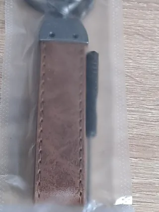 Llavero Ducati Cuero Marrón