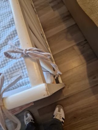 Cuna Bebe Gulliver + Colchón Ikea 60x120 cm