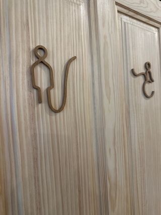 Puerta de madera de pino