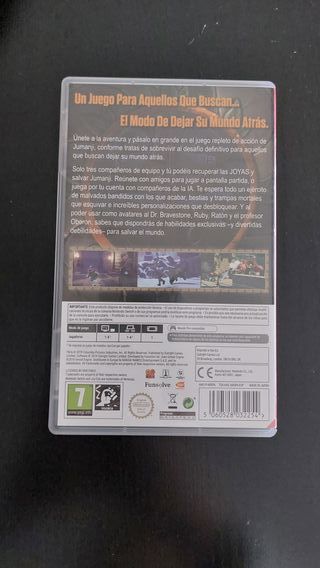 Jumanji: El videojuego para Nintendo Switch