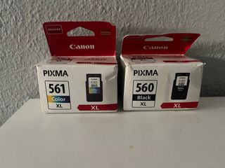 Tintas Canon PIXMA 560 y 561 XL