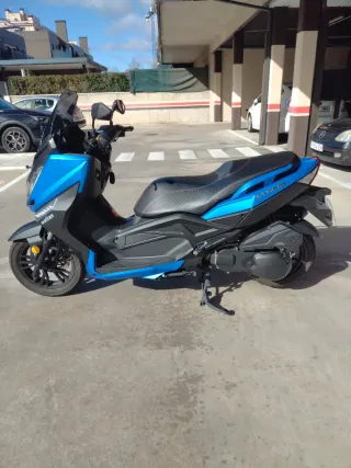 Moto Wotan Estonrr 125 Azul