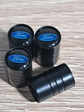 4 Tapones Válvula Ford Azul