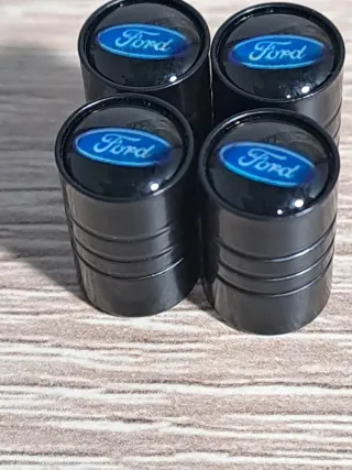 4 Tapones Válvula Ford Azul