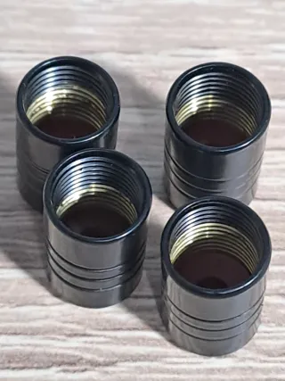 4 Tapones Válvula Ford Azul