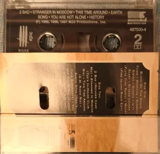 Casete Michael Jackson Dangerous Original