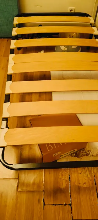 Somier 190x90cm con patas