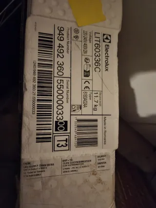 Placa Inducción Electrolux LIT 60336C