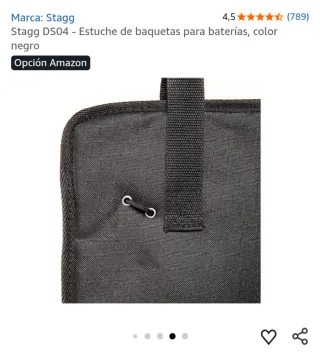 2 Estuche de baquetas Stagg DS04