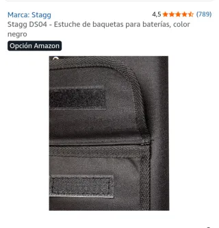 2 Estuche de baquetas Stagg DS04