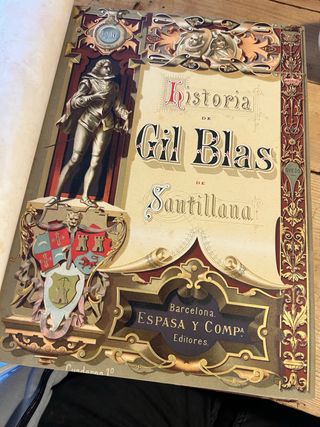 Storia di Gil Blas di Santillana - Libri Antichi
