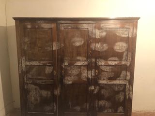 Armario rústico madera 3 puertas