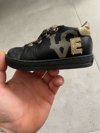Scarpe Falcotto bambina glitter nere tg 21
