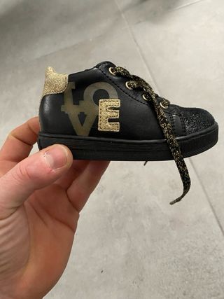 Scarpe Falcotto bambina glitter nere tg 21