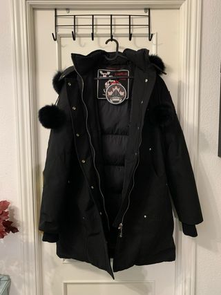 Cazadora / Chaqueta Negra Mujer MOOSE KNUCKLESS: M