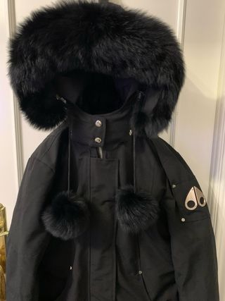 Cazadora / Chaqueta Negra Mujer MOOSE KNUCKLESS: M