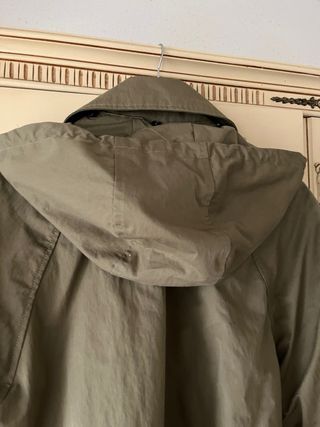 Chaqueta verde con forro desmontable