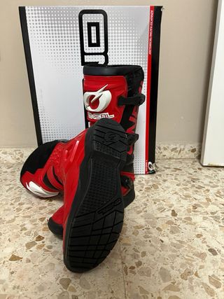 Botas Motocross Oneal Rojas Talla [41]