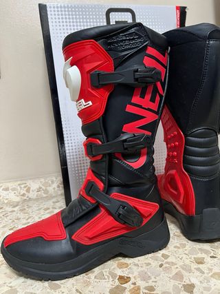 Botas Motocross Oneal Rojas Talla [41]