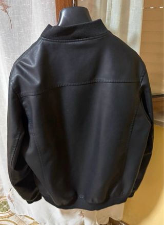 Giubbotto Zoteno ecopelle nero