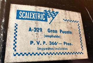 Scalextric Gran Puente Ampliable