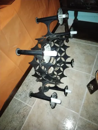 Preciosa Cama antigua siglo XIX +2 mesillas + lamp