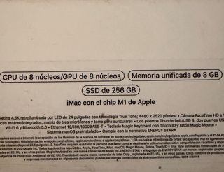 iMac 24 M1 Plata