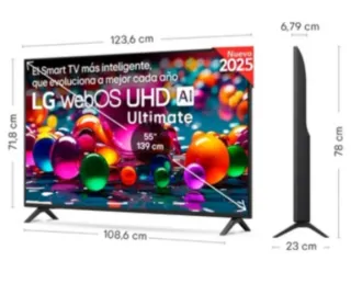 TV LG 55 UHD AI webOS 2025