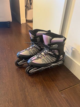 Patines en línea Antishox superfit 39 y bolsa