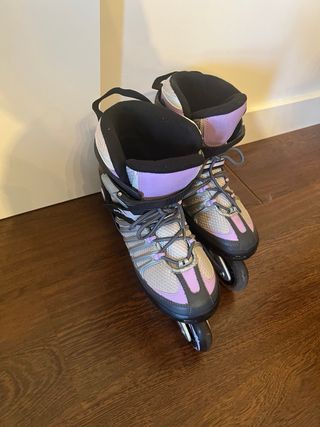 Patines en línea Antishox superfit 39 y bolsa