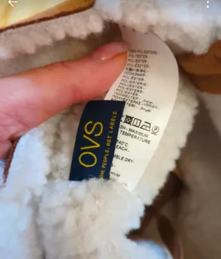 Borsetta OVS camoscio con pelliccia