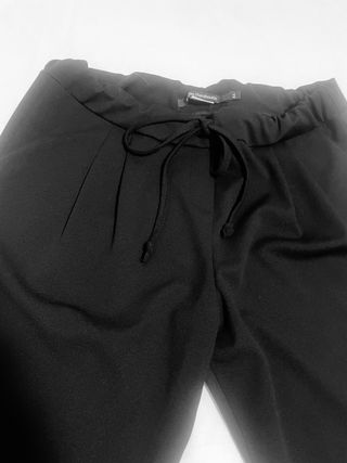 Pantalón fluido Fée Maraboutée negro talla 44