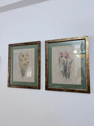 Juego de 2 cuadros decorativos