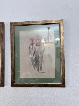 Juego de 2 cuadros decorativos