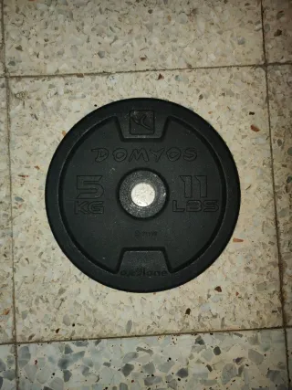 Disco de pesas Domyos 5kg