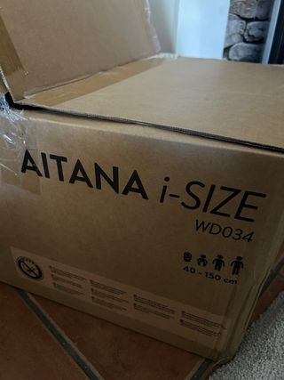 Silla coche Baby Auto Negra Nueva a estrenar.