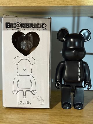 Bearbrick Porsche Negro
