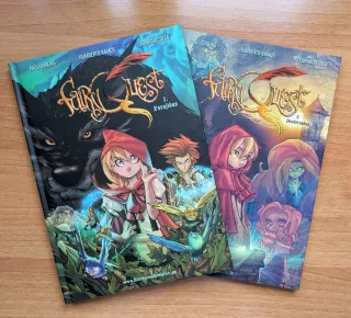 2 cómics Fairy Quest