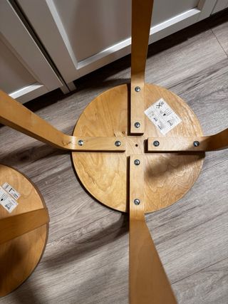 2 sgabelli IKEA Frosta vintage anni '90