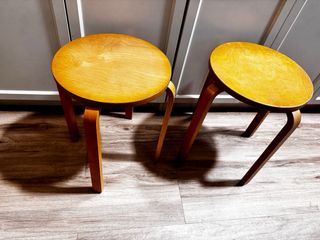 2 sgabelli IKEA Frosta vintage anni '90