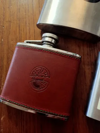 Set 6 Porta liquori tascabili vintage