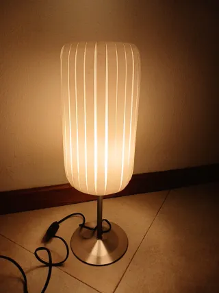 Lampada Brandani acciaio e plastica