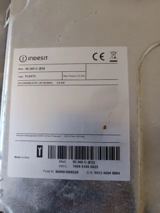 Vitrocerámica Indesit