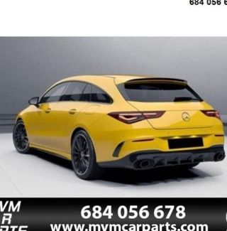 Aletines de paragolpes trasero para Mercedes CLA C